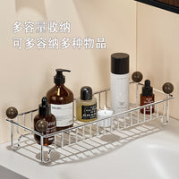 Stainless Steel Bathroom Organizer Shelf