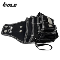 Bole BL-X874 Electrician Tool Waist Bag, Reinforced Thickened High-Wear-Resistant Oxford Cloth