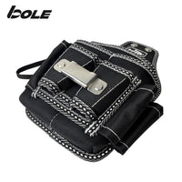 Bole BL-X874 Electrician Tool Waist Bag, Reinforced Thickened High-Wear-Resistant Oxford Cloth
