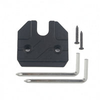 Compact Sun Visor Repair Kit Black Bracket Sun Visor Repair Kit Easy Installation Vehicle Parts Automotive for DIYers, Car Owners