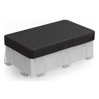 Outdoor Large Square Swimming Pool Cover, 210D Oxford Cloth, Sunproof, Dustproof, Waterproof