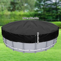 Round Pool Cover Waterproof Oxford Cloth Outdoor Pool Cover