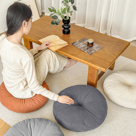 Round Floor Cushion for Bay Window and Balcony