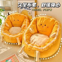Lazy Sofa Cushion with Backrest for Floor Sitting
