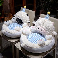 Cute Little Sheep Tatami Floor Cushion for Children Reading