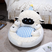 Cute Little Sheep Tatami Floor Cushion for Children Reading