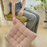 Winter Thickened Velvet Cushion for Office and Dormitory