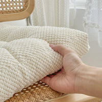 Winter Thickened Velvet Cushion for Office and Dormitory