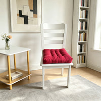Solid Color Thickened Office Chair Cushion