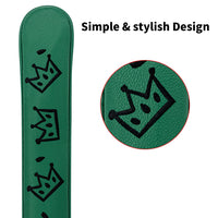 Golf Alignment Stick Cover with Cheese Crown Design