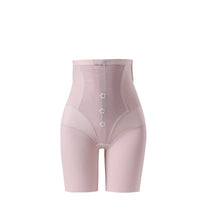 Postpartum High-Waist Zipper Button Tummy Control Shorts for Women