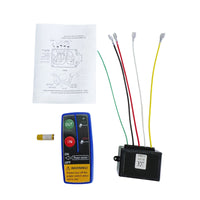 Electric Winch Remote Control 12V/24V Receiver Transmitter Accessories Dual Remote 6000 One Ton Vehicle Crane