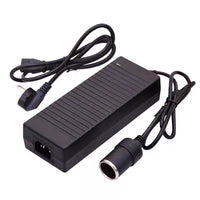 220V to 12V Car Cigarette Lighter Socket Adapter, Home Power Converter for Vacuum Cleaner and Refrigerator, US Plug