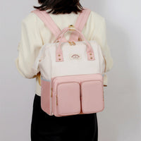 2025 New Style Large Capacity Portable Handbag and Backpack for Moms