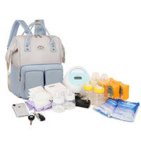 2025 New Style Large Capacity Portable Handbag and Backpack for Moms