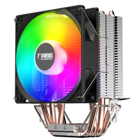 Nine-tailed Fox T4 Desktop CPU Cooler Fan 4 Copper Heatpipes 9cm for 1150/1700 AMD Multi-platform