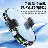 Dual-Core Semiconductor Phone Cooler with Type-C, Black