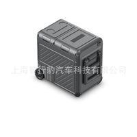 Qixuan New Midea Compressor Car Fridge Dual Zone Dual Control 12V/24V Car Freezer Home and Car Use US Standard