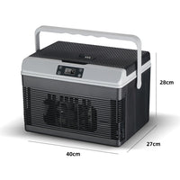 15L Truck Refrigerator Mini Fridge Portable Cooler Warmer 12V24V Outdoor Fridge