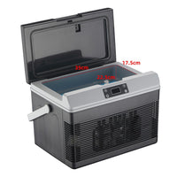 15L Truck Refrigerator Mini Fridge Portable Cooler Warmer 12V24V Outdoor Fridge