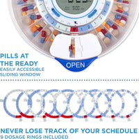 WiFi Electronic Smart Reminder Pill Box with 28 Compartments