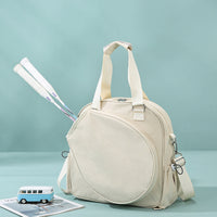 New Tennis Racket Bag for Men and Women, Large Capacity Shoulder and Handbag for Badminton and Fitness