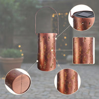 Decorative Solar Lantern with Dragonfly Design Eco-Friendly Dragonfly Solar Light Automatic Metal Lantern High-Efficiency for Garden