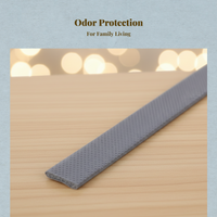 Soundproof sliding door weatherstrip