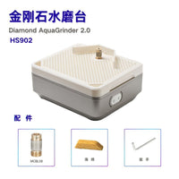 Single-Layer Micro Diamond Wet Polishing Machine for Glass, Ceramic, Jade, and Stone (US Plug)