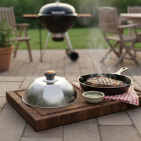 Stainless Steel Dome Lid Long-Lasting Stainless Steel Melting Dome Heavy-Duty