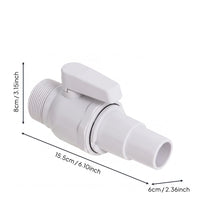 Hayward SP0729 Replacement Valve Simple Flow Control Regulation 2 Way Pool Valve