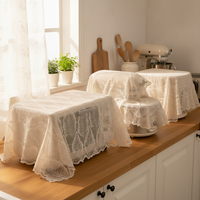 American Style Dust Cover Cloth for Coffee Makers and Appliances, Multi-purpose Decorative Towel