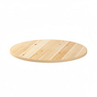 Large Round Dining Table with Built-in Rotating Turntable Wooden Top Foldable Design Portable Round Event Table Durable Fir Wood Construction Suitable for Family Gatherings Restaurants Banquets Conferences Home Decoration