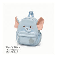 Cute Elephant Backpack Cartoon Animal Backpack Padded Bookbag Playful for Children, Toddlers, Teens, School, Day Trips, Travel