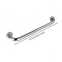 Polished Finish Bathroom Grab Bar Curved Bathroom Grab Rust Resistant Wall Mounted Handrail Secure Grip for Elderly, Seniors, Disabled, Shower, Bathtub, Toilet