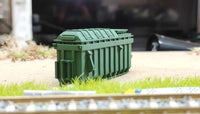 HO 1/87牵引变电站变压器 铁路大件运输件 火车沙盘树脂模型 G100