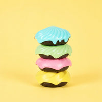 4 Pieces Doughnut Air Freshener Residue-Non-Sticky Pet Odor Neutralizer for Car
