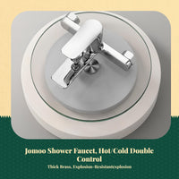 Brass shower faucet, single handle