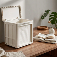 Foldable Fabric Box Large Capacity Home Organization Reinforced Handles