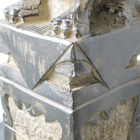 Faux Stone Pillar Garden Ornament