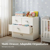 Interlocking Cube Wardrobe Customizable arrangement Interlocking Cube Closet Cartoon Design