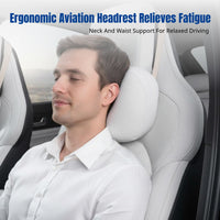 Car Headrest Neck Pillow for Xiaomi SU7/YU7, Viscoelastic Foam, Ergonomic Support, Business Design