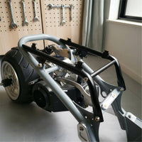 Aftermarket Split Seat Support Bracket Heavy Duty Motorcycle Seat Bracket Set Long-Lasting Easy to Install for Motorcycle Brand Zoomer Owners