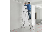 Telescoping Ladder Aluminum Folding Ladder Anti-Slip for Diyers