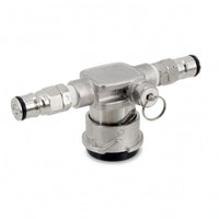 Slimline Keg Coupler with Pull Loop Stainless Steel Keg Coupler Quick Disconnect Hardware Leak-Proof for Kegerator