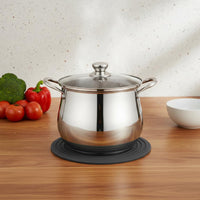 Stainless Steel Micro Steam Cooker Uncoated Micro Steam Cooker Easy to Clean Versatile Steamer Pot for Home Use