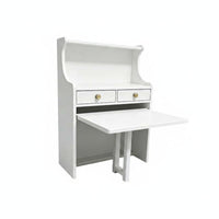 Foldable Dollhouse surface 1:12 Scale European Style Dollhouse Furniture and Materials Mini Drawer Cabinet