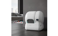 Anti-Scattering Automatic Cat Litter Box Smart Enclosed Cat Litter Box Splash-Proof Pet Supply Privacy for Cats, Home, Living Room