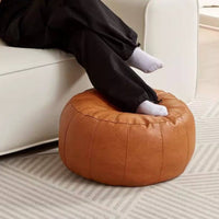 Unstuffed Pouf Cover Multi-Functional Moroccan Design Pouf Long-Lasting