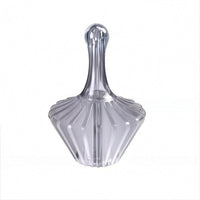 Cone Coffee Strainer Press Long Handle Handheld Cone Strainer Press Even Water Distribution Crystal Resin Coffee Dripper